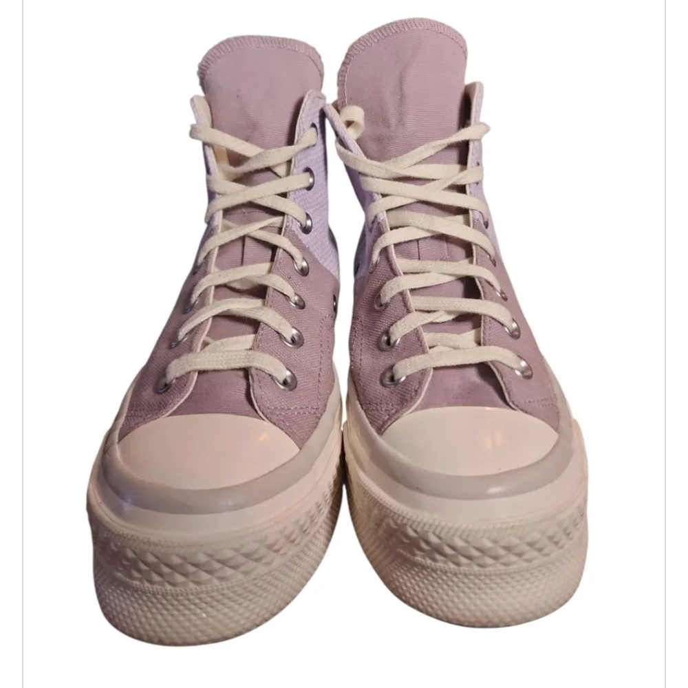 Converse Chuck 70 Plus High Top Platform Sneakers Lucid Lilac Womens 8 Retro Y2K